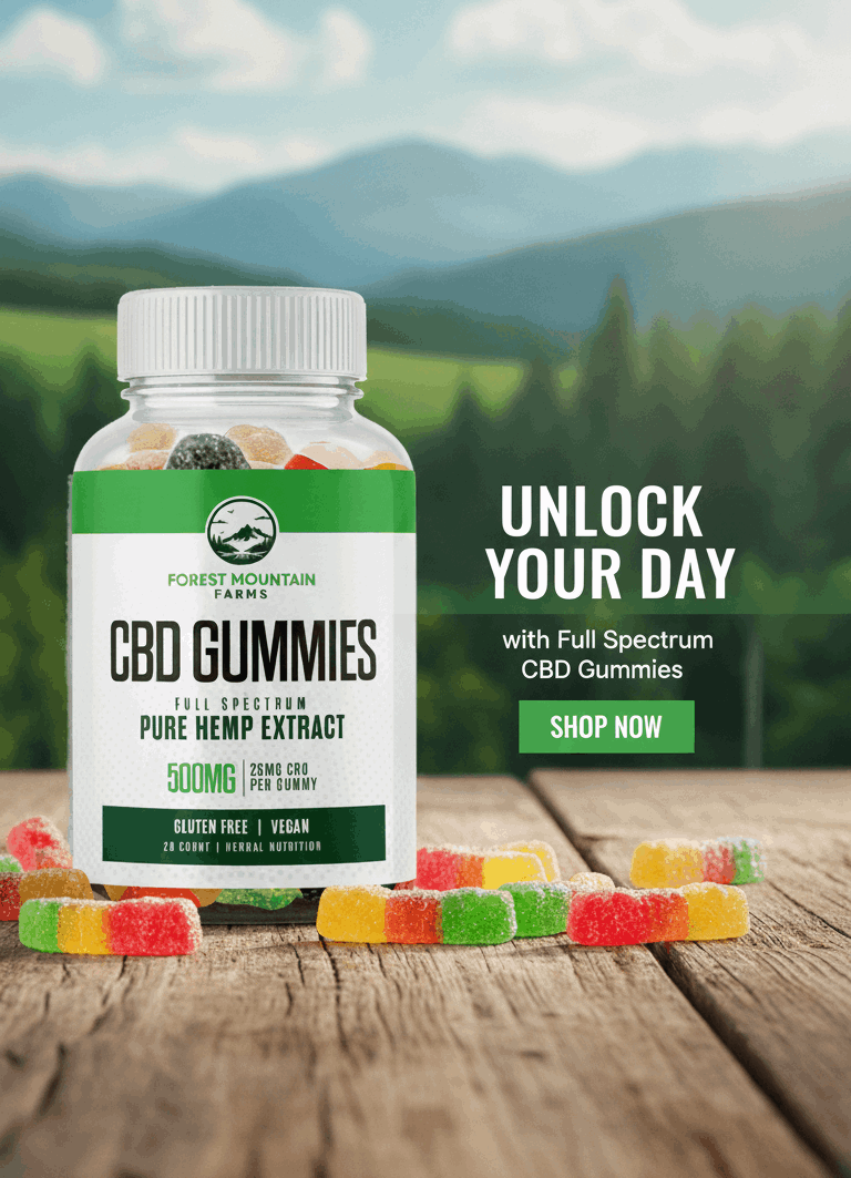 forest mountain farms cbd gummies-supplement