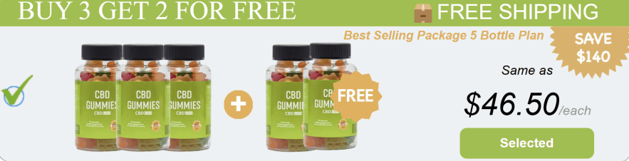 forest mountain farms cbd gummies 3 bottle